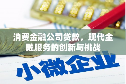 郾城消费金融公司贷款，现代金融服务的创新与挑战