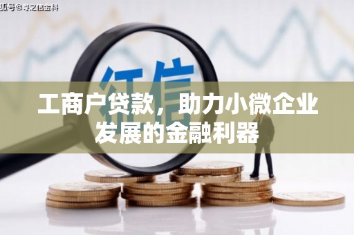 郾城工商户贷款，助力小微企业发展的金融利器