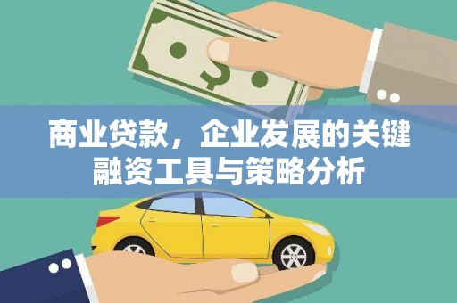 郾城商业贷款，企业发展的关键融资工具与策略分析