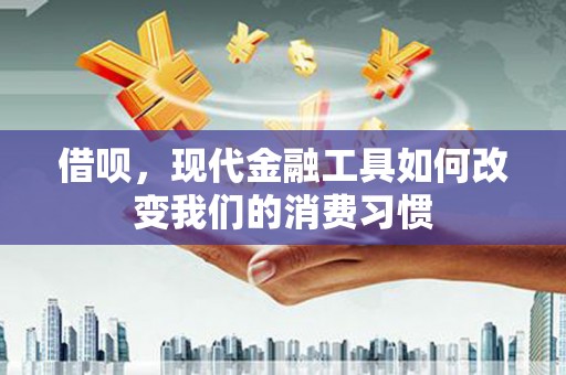 郾城借呗，现代金融工具如何改变我们的消费习惯