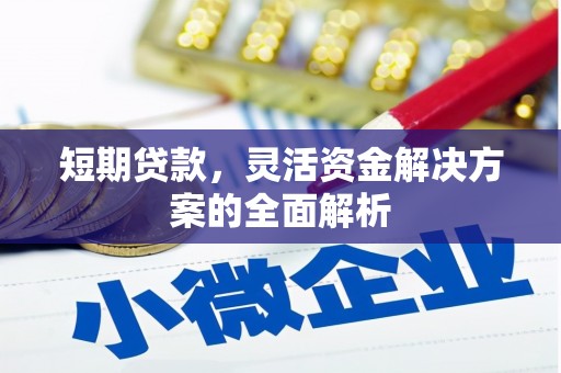 郾城短期贷款，灵活资金解决方案的全面解析