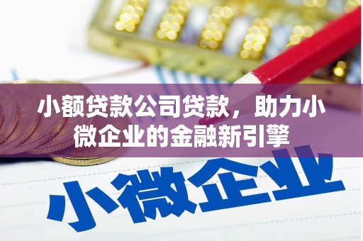 郾城小额贷款公司贷款，助力小微企业的金融新引擎