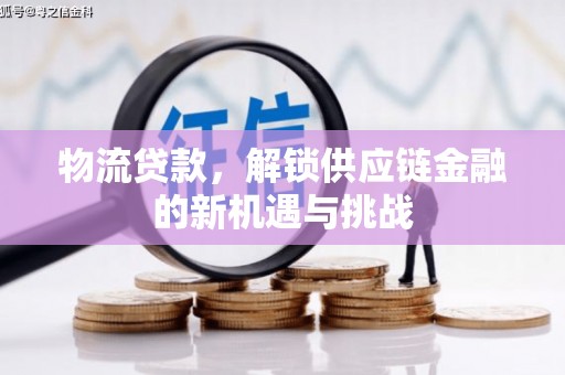 郾城物流贷款，解锁供应链金融的新机遇与挑战
