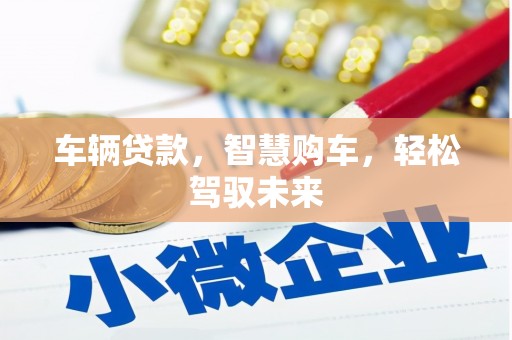 郾城车辆贷款，智慧购车，轻松驾驭未来