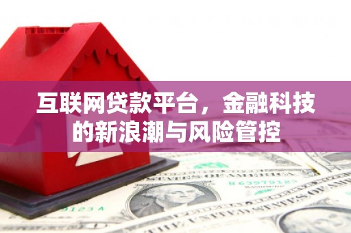 郾城互联网贷款平台，金融科技的新浪潮与风险管控