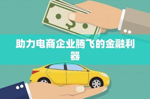 郾城助力电商企业腾飞的金融利器